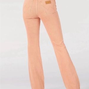 Wrangler Westward Earth Wash 626 High Rise Bootcut Rose